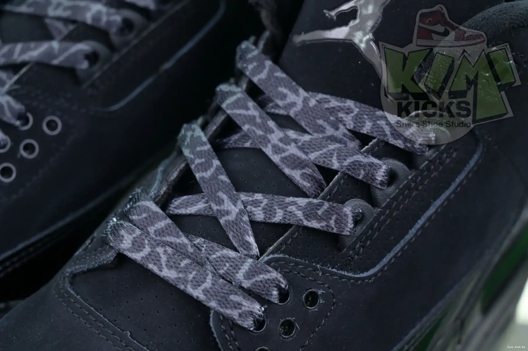 Jordan3“Black Air Jordan Cat” Kimikick 0530